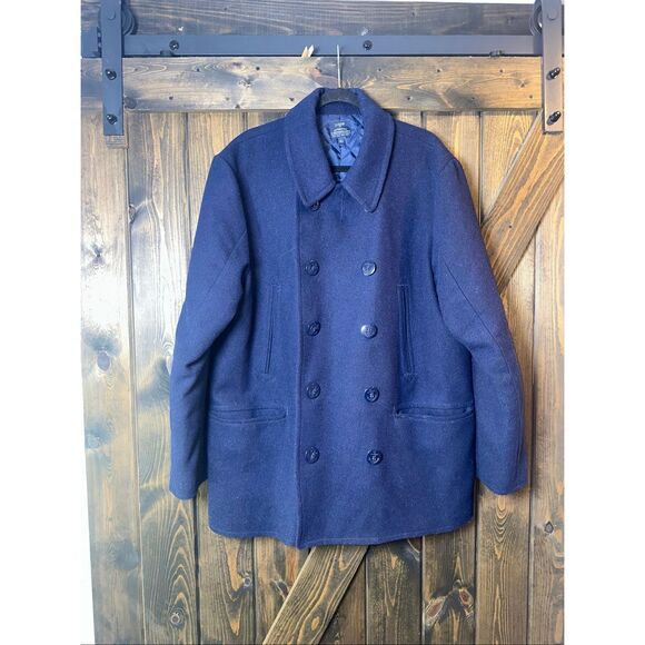 J CREW Wool Blend Peacoat